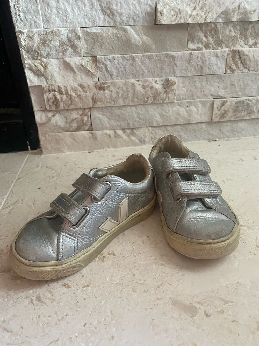 Veja Kids Silver Esplar Sneakers